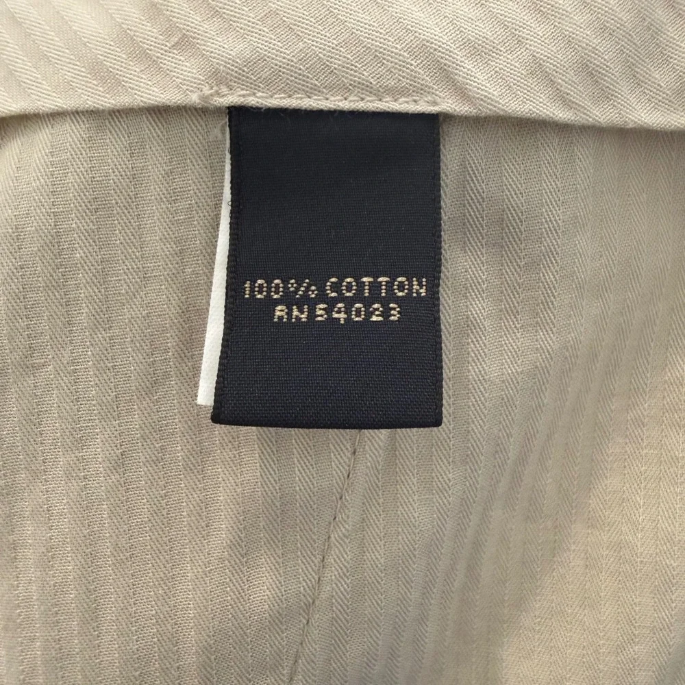 Banana Republic Relaxed Fit Dawson Chino Pants Mens 36x32 Khaki Tan Cotton Twill